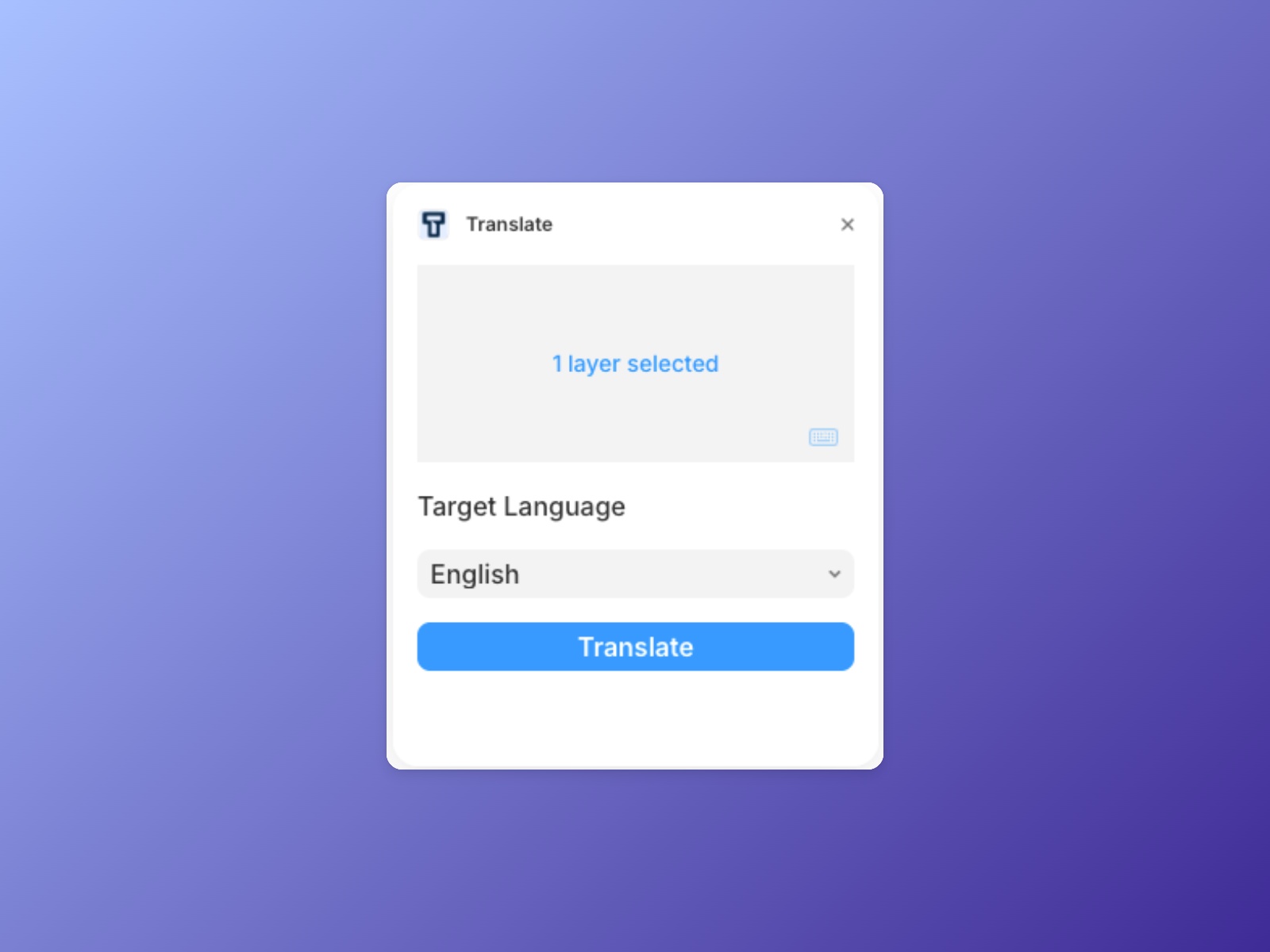 Thumbnail 1 for Translate, a Framer Marketplace plugin.