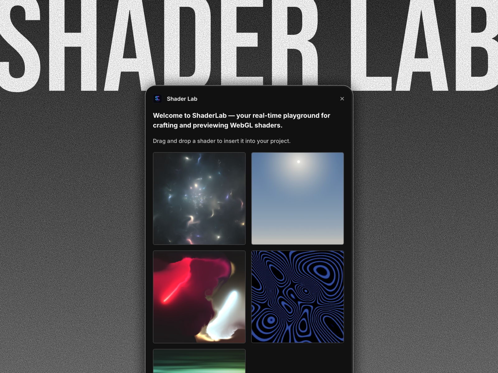 Thumbnail 1 for Shader Lab, a Framer Marketplace plugin by Ashish Majnekar.