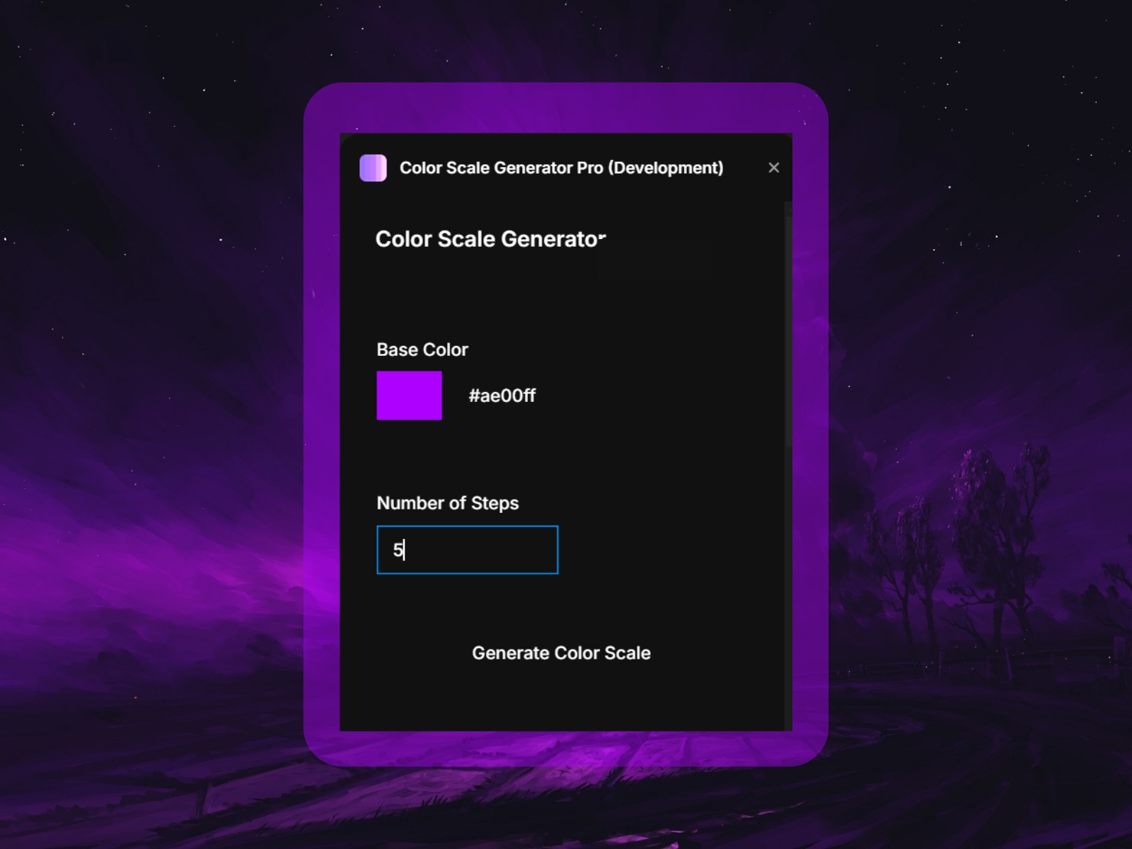 Thumbnail 1 for Color Scale Generator Pro, a Framer Marketplace plugin.