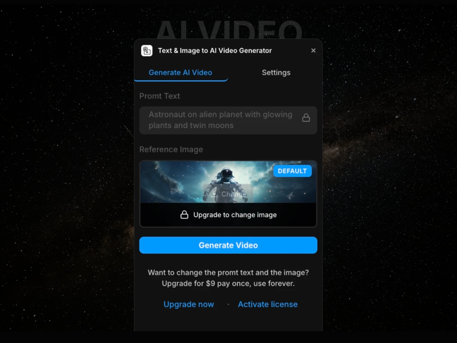 Thumbnail 2 for Text & Image to AI Video Generator, a Framer Marketplace plugin by Blupry.