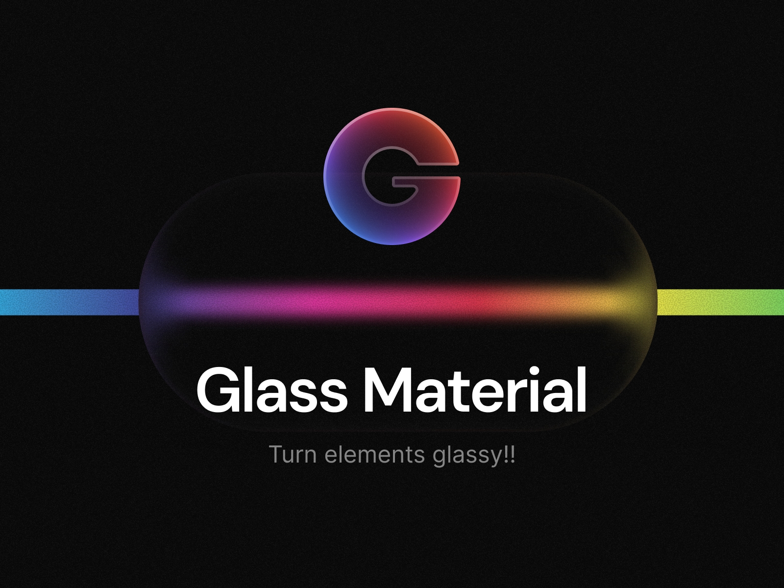 Thumbnail 1 for Glass Material, a Framer Marketplace plugin by Aframe Studio.