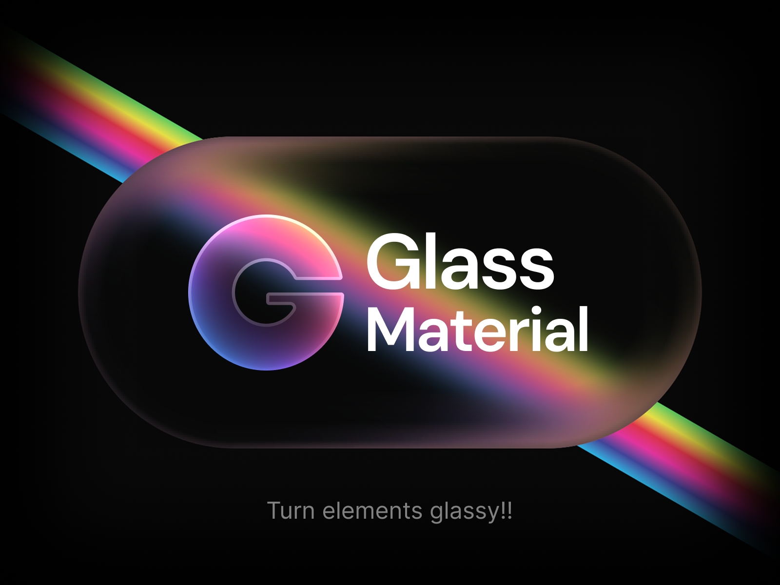 Thumbnail 1 for Glass Material, a Framer Marketplace plugin by Aframe Studio.