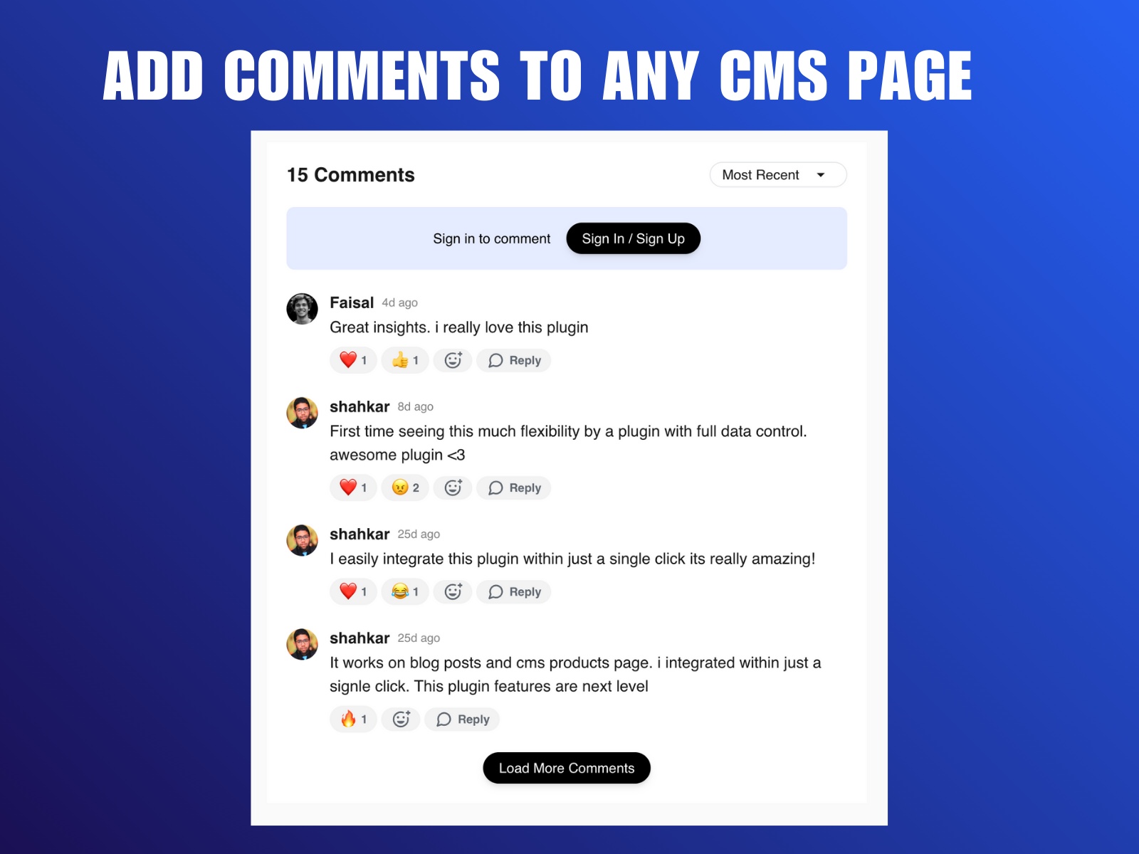 Thumbnail 1 for Easy Comments, a Framer Marketplace plugin by shahkar khan.