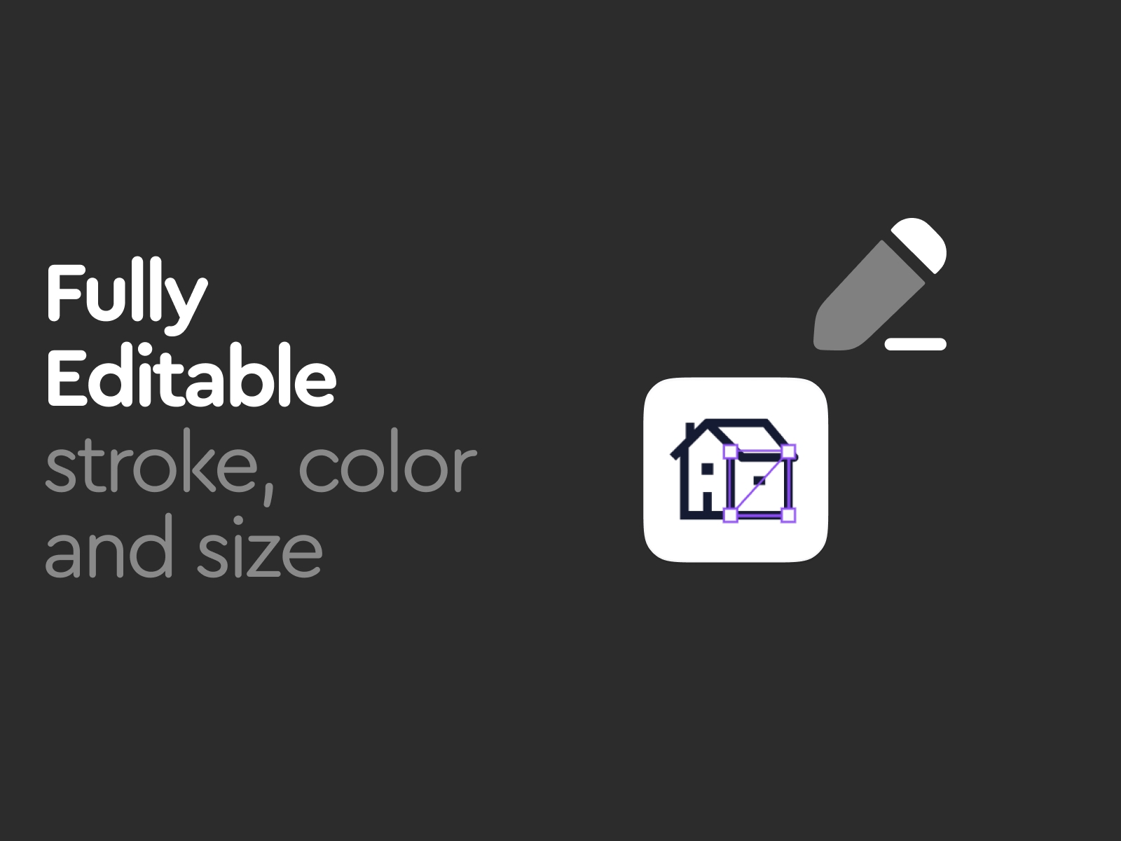 Screenshot 4 for Hugeicons, a Framer Marketplace plugin by Hugeicons.
