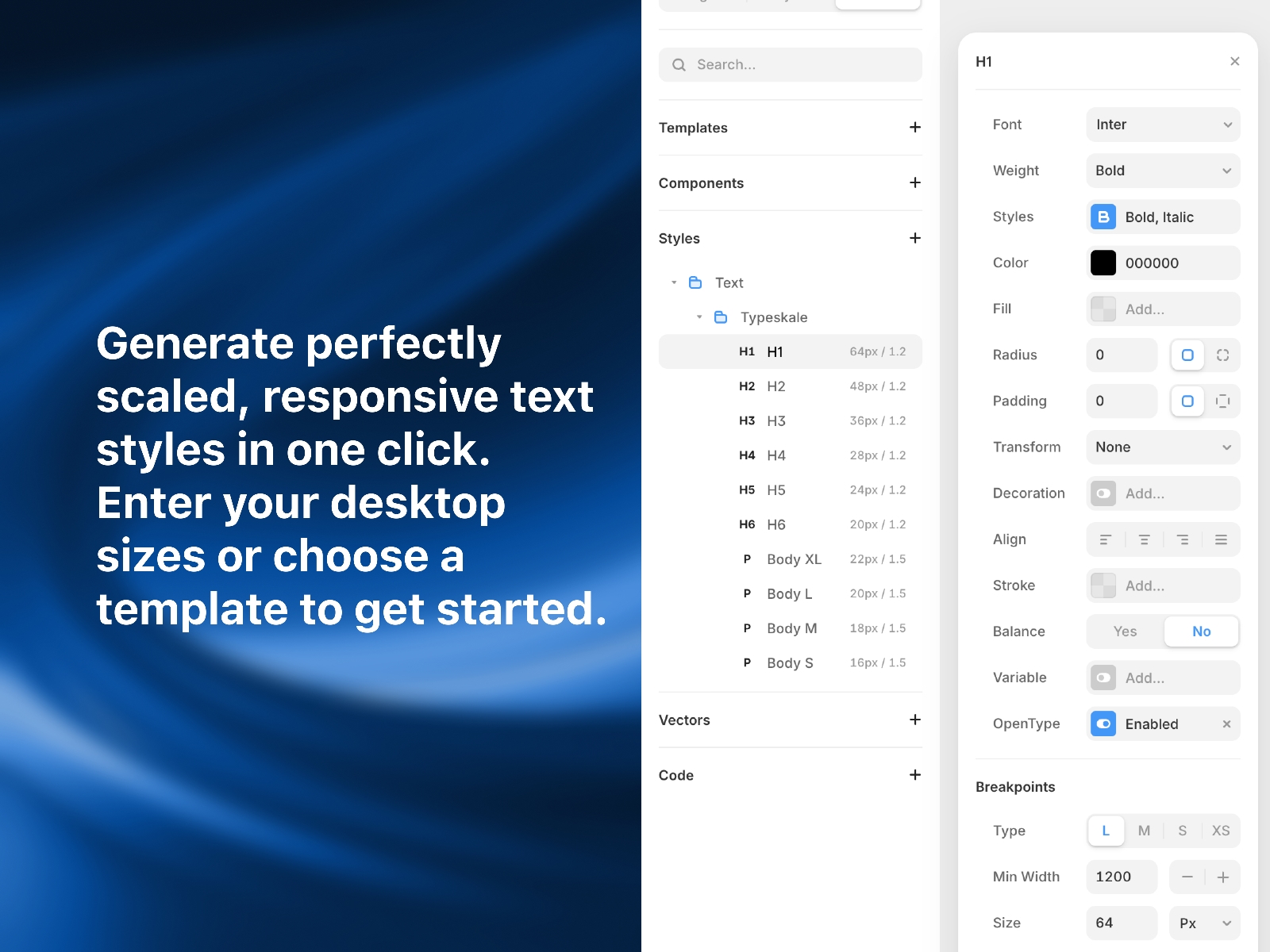 Thumbnail 2 for Typeskale, a Framer Marketplace template by Oladipupo Ayoola.