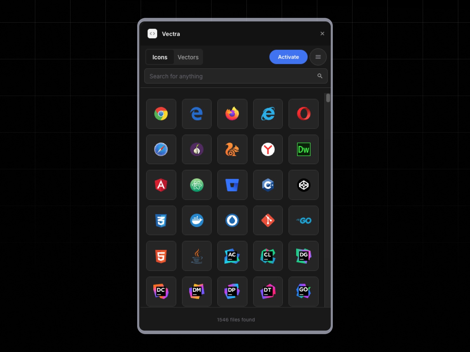 Thumbnail 1 for Vectra, a Framer Marketplace plugin by PixFold.