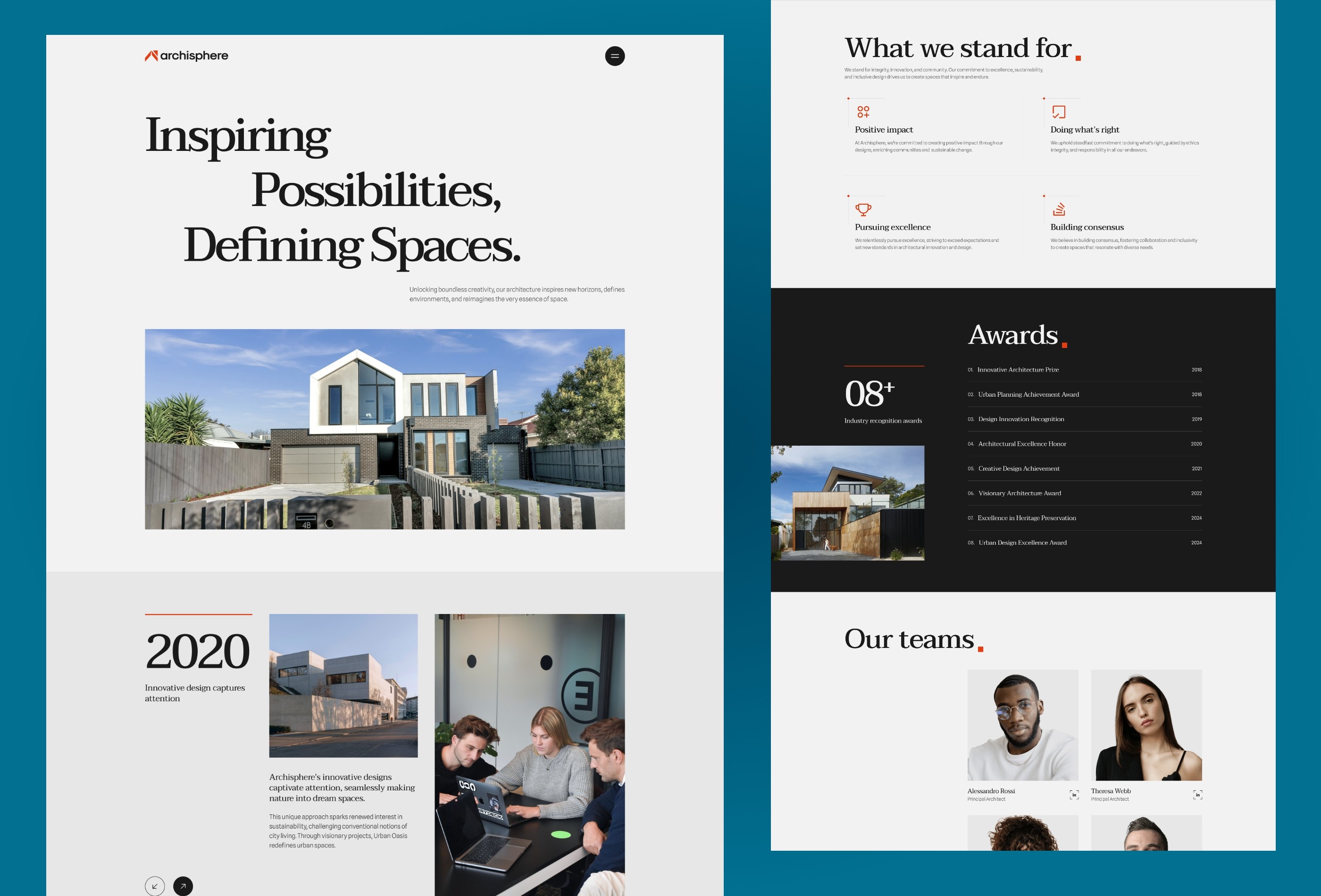 Thumbnail 2 for Archisphere, a Framer Marketplace template by Goodspeed.