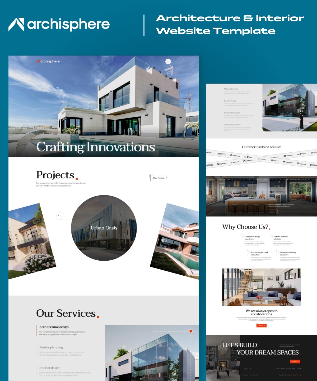 Thumbnail 1 for Archisphere, a Framer Marketplace template by Goodspeed.
