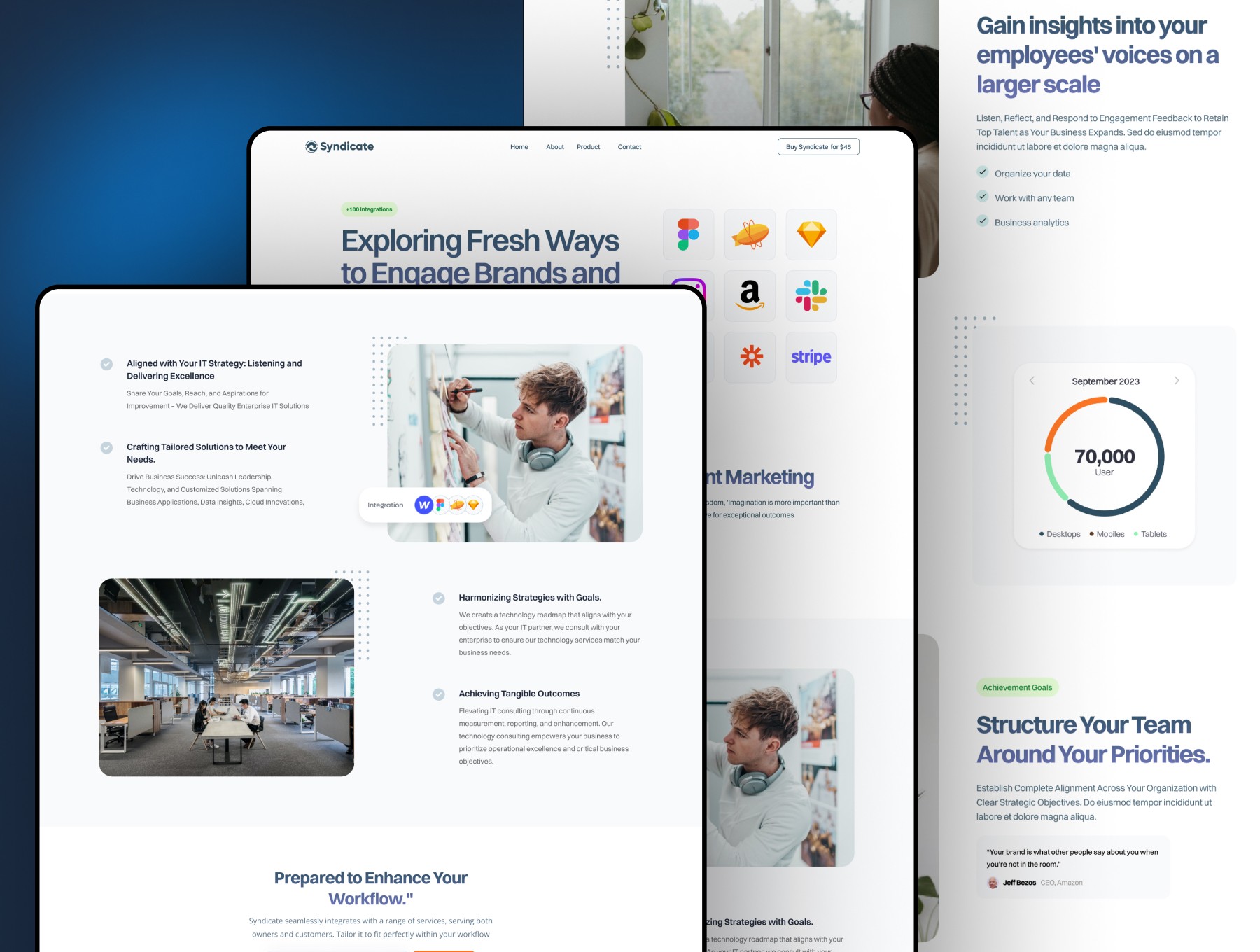 Thumbnail 2 for Syndicate, a Framer Marketplace template by ahmad madhoun.