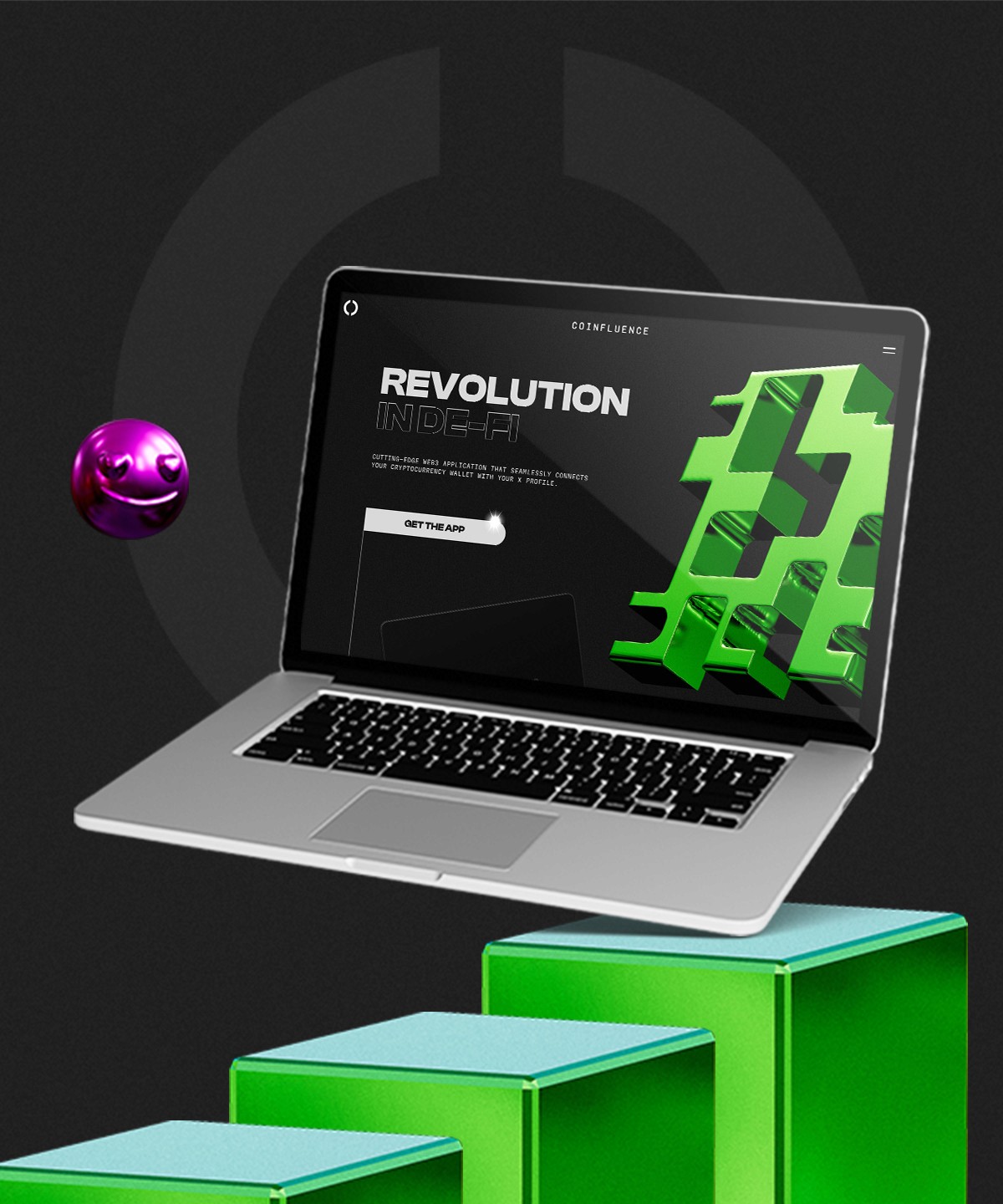 Thumbnail 1 for Coinfluence, a Framer Marketplace template by Martin Hoffelder.