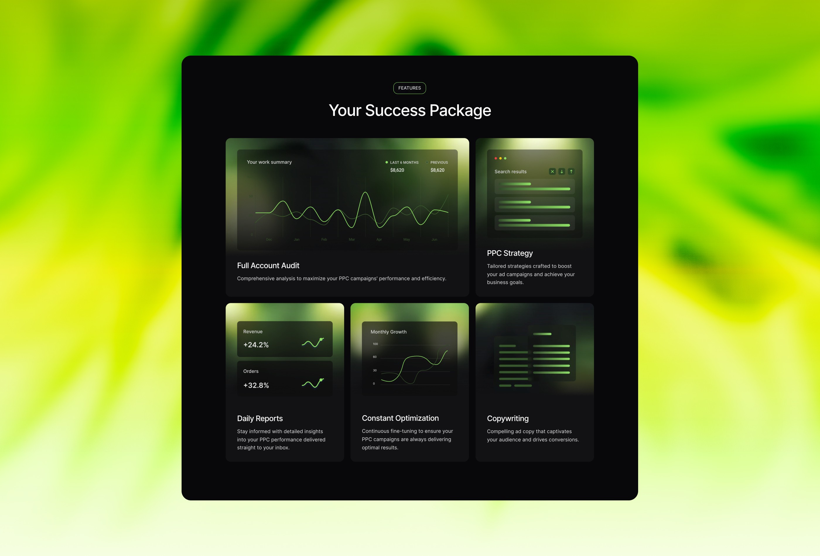 Screenshot 4 for Velvet, a Framer Marketplace template by Wize.