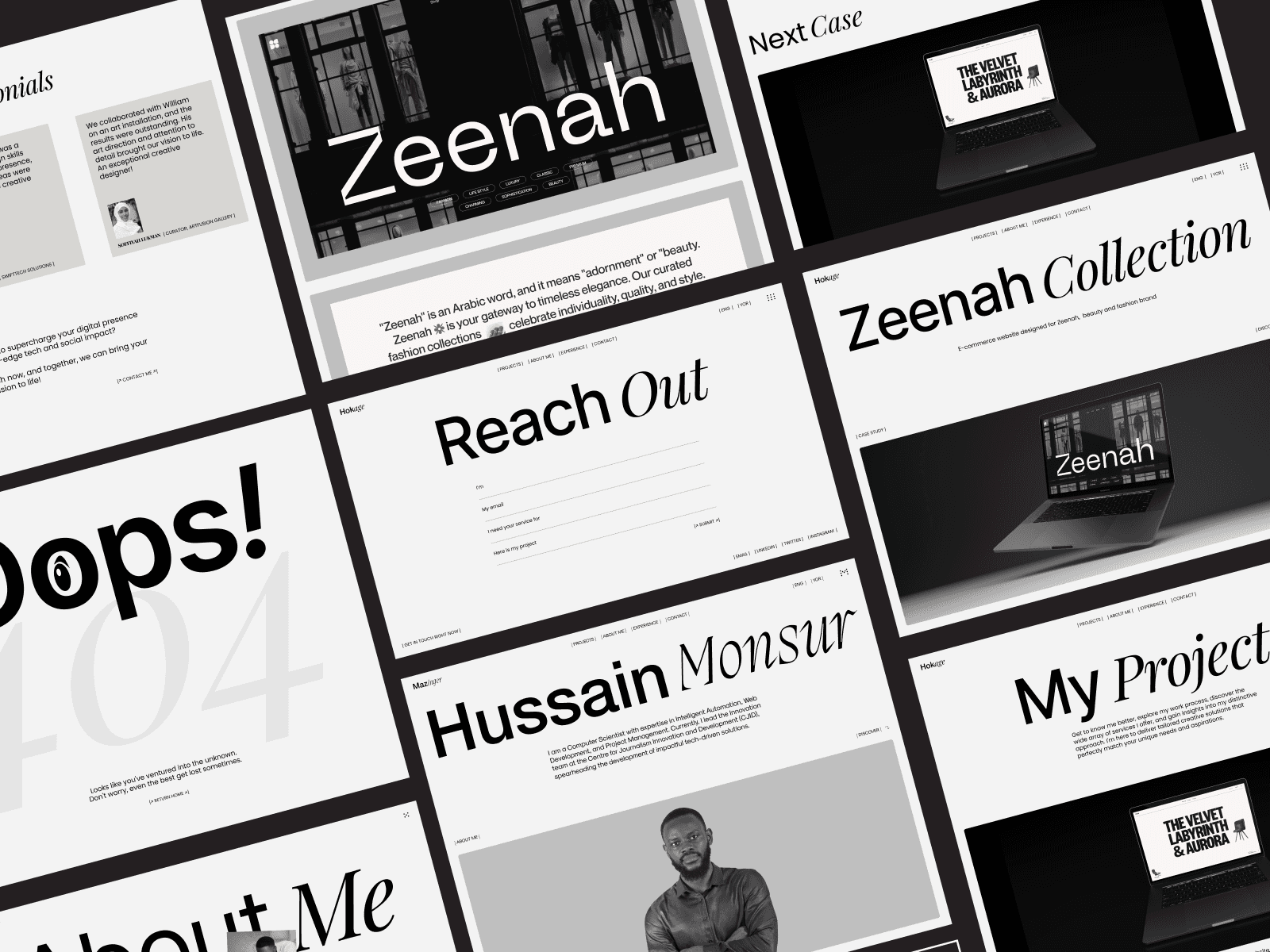 Screenshot 3 for Hokage, a Framer Marketplace template by Studio Duo.