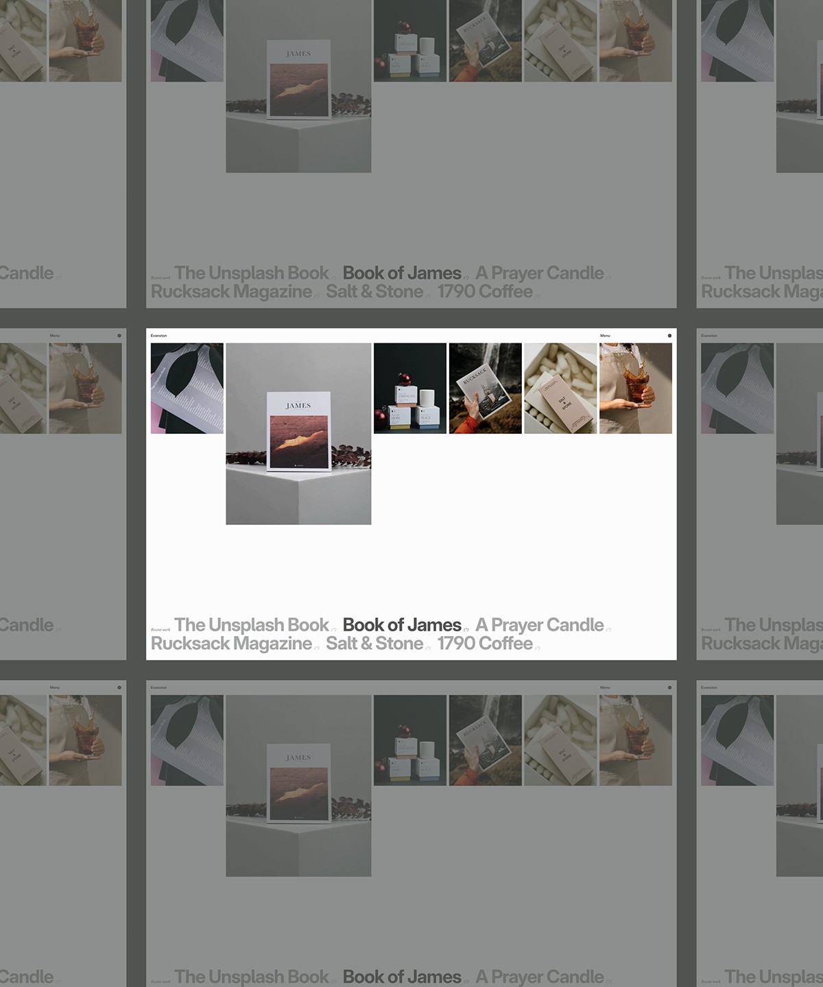 Screenshot 1 for Evanston, a Framer Marketplace template by Fouroom.