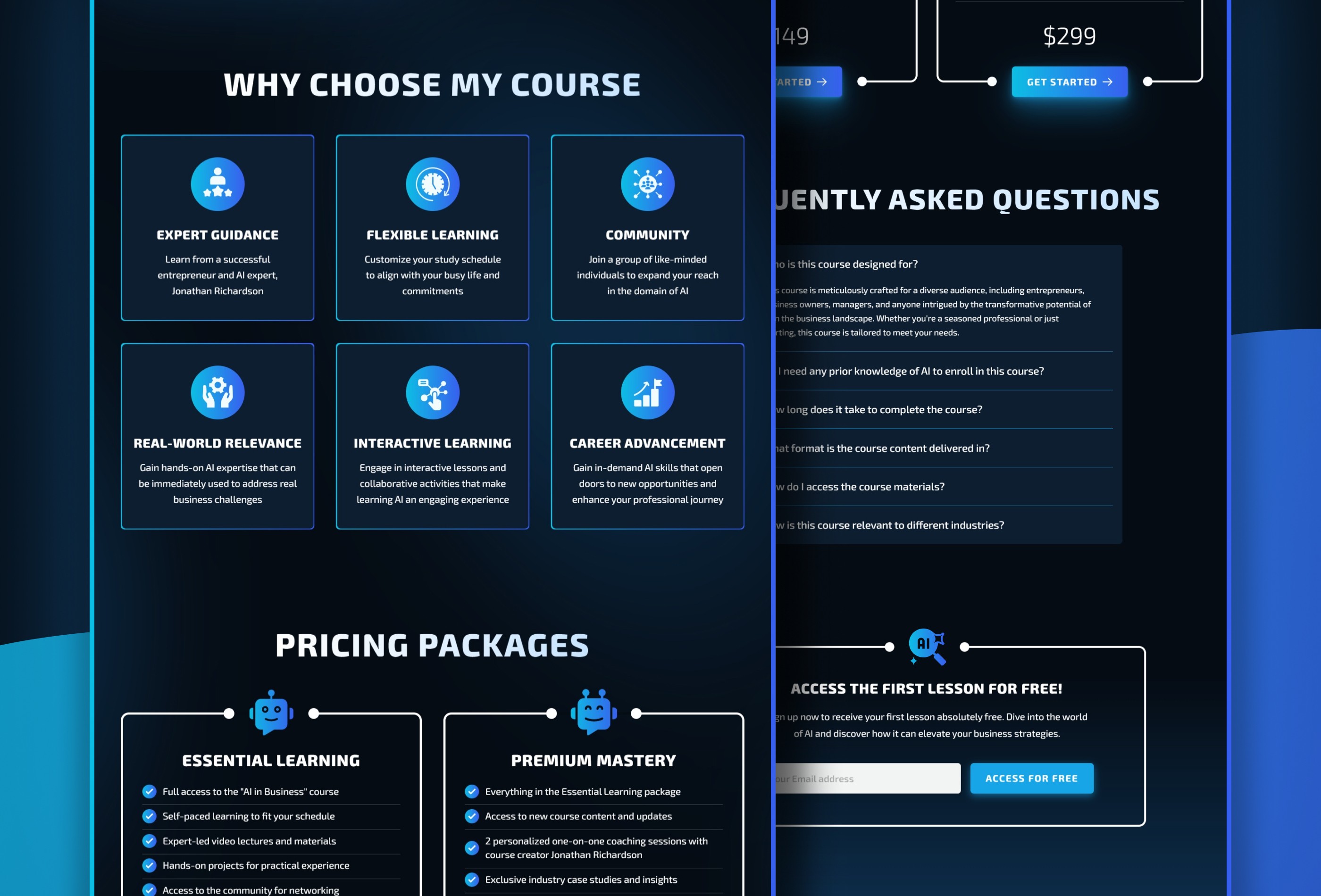 Screenshot 3 for AIHub, a Framer Marketplace template by  Vlad Tro.