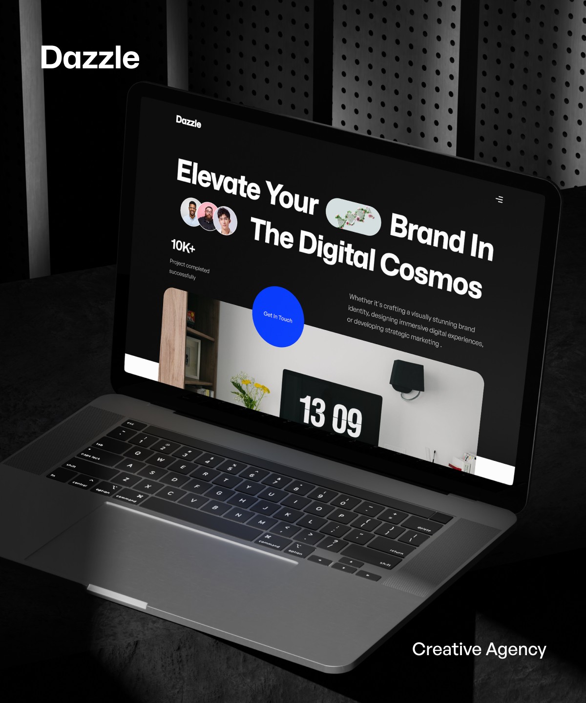 Thumbnail 1 for Dazzle, a Framer Marketplace template by Framership.