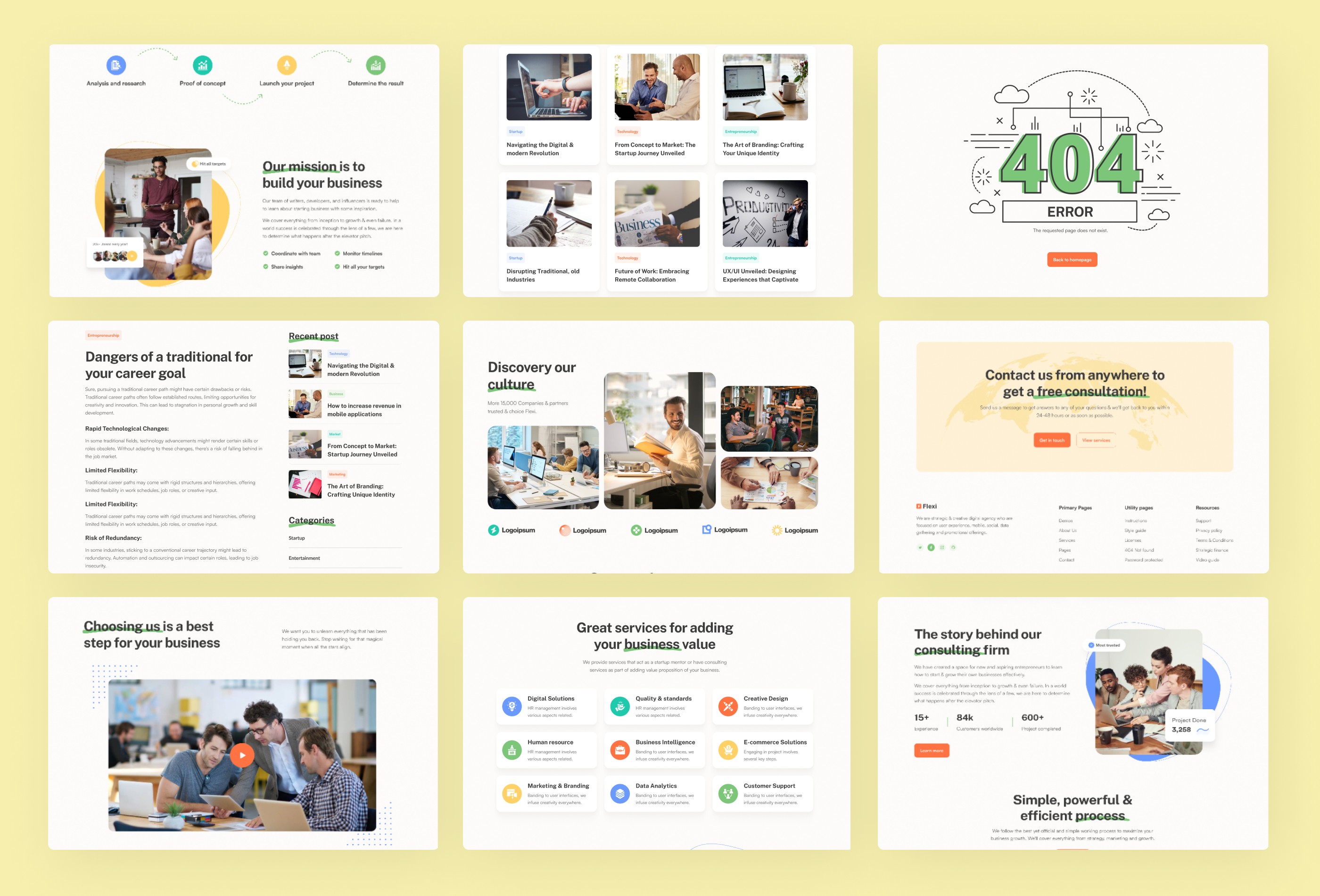 Screenshot 4 for Nimbo, a Framer Marketplace template by Sailr.