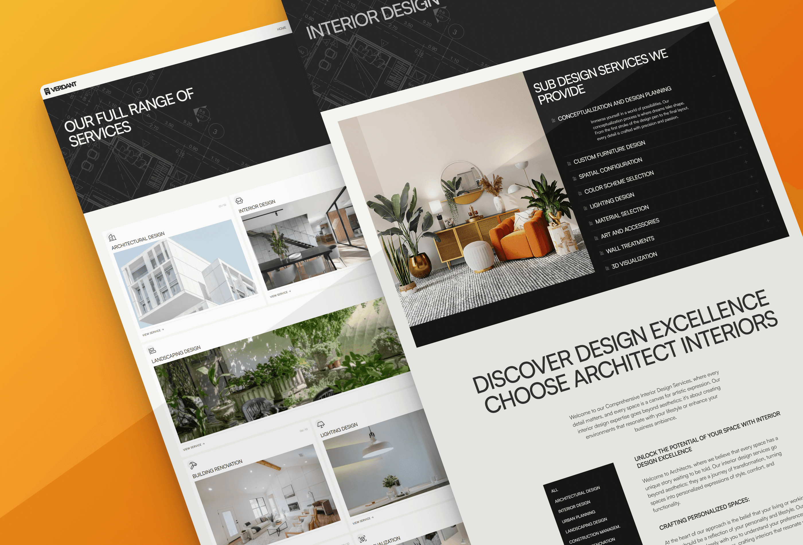 Screenshot 3 for ARCHIS, a Framer Marketplace template by Real Mehedi.