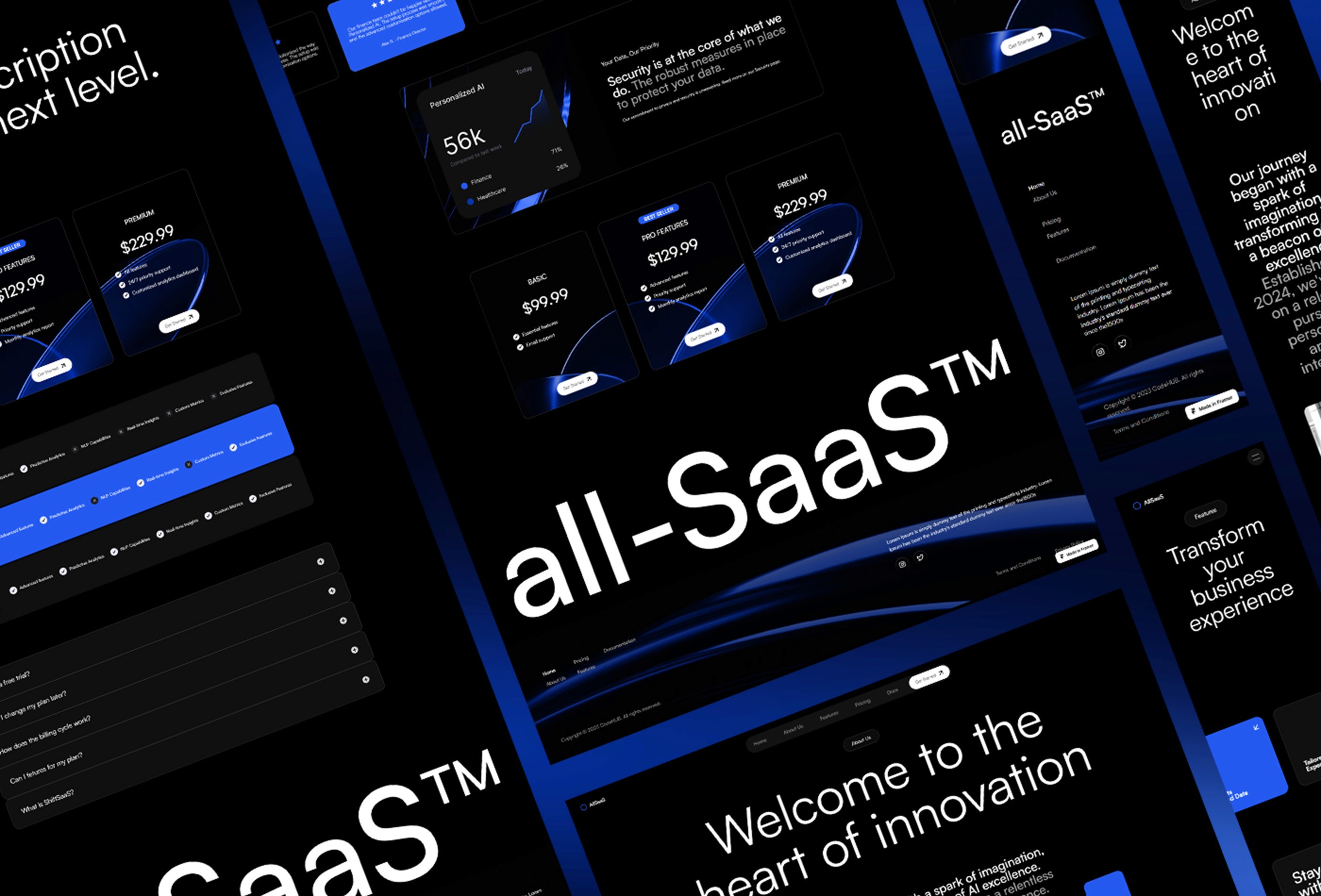 Screenshot 4 for AllSaaS, a Framer Marketplace template by Leandro M.
