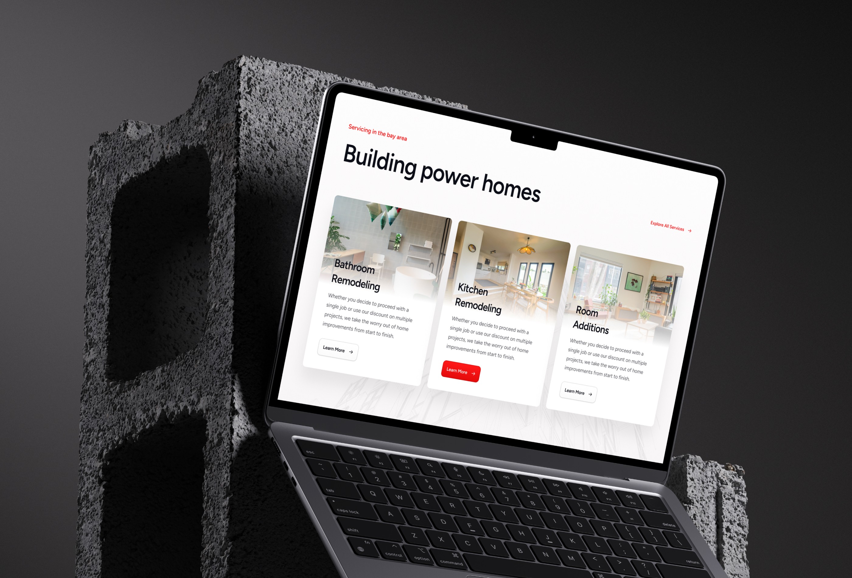 Screenshot 3 for Renova, a Framer Marketplace template by Framerbite.