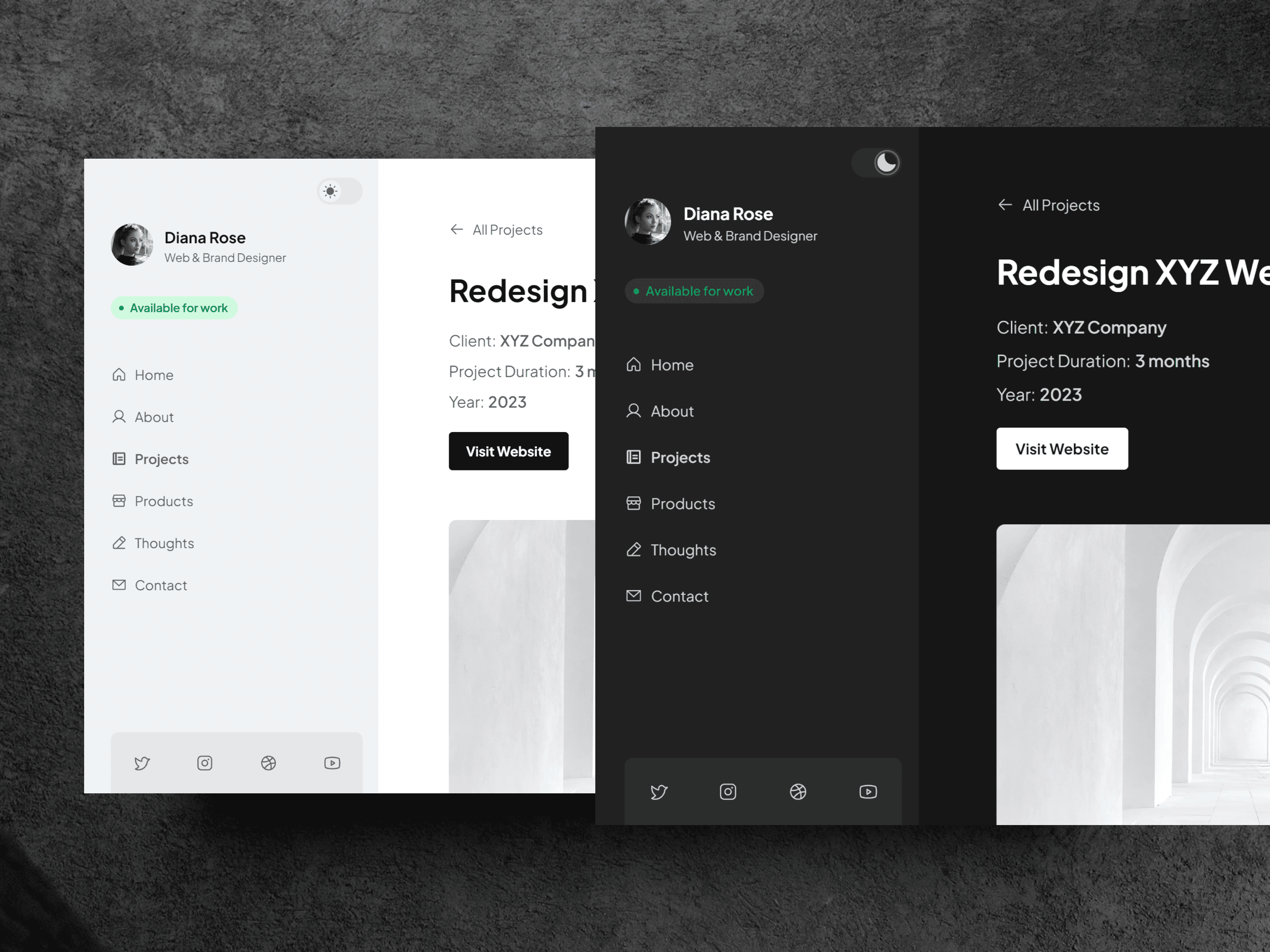 Screenshot 3 for BoardaFolio, a Framer Marketplace template by Anisa Oktariani.