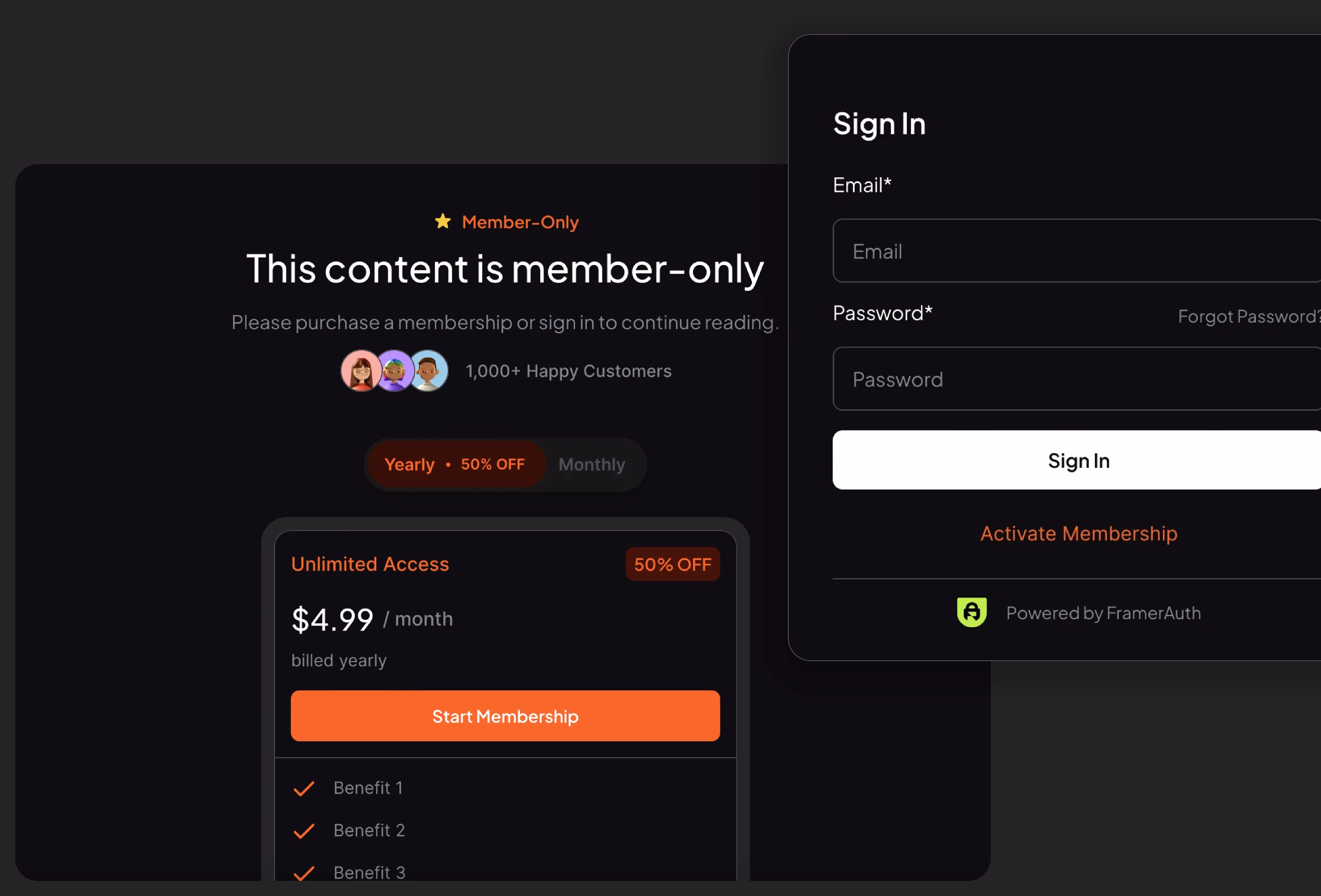 Thumbnail 2 for Designer Hub, a Framer Marketplace template by Danny Sapio.