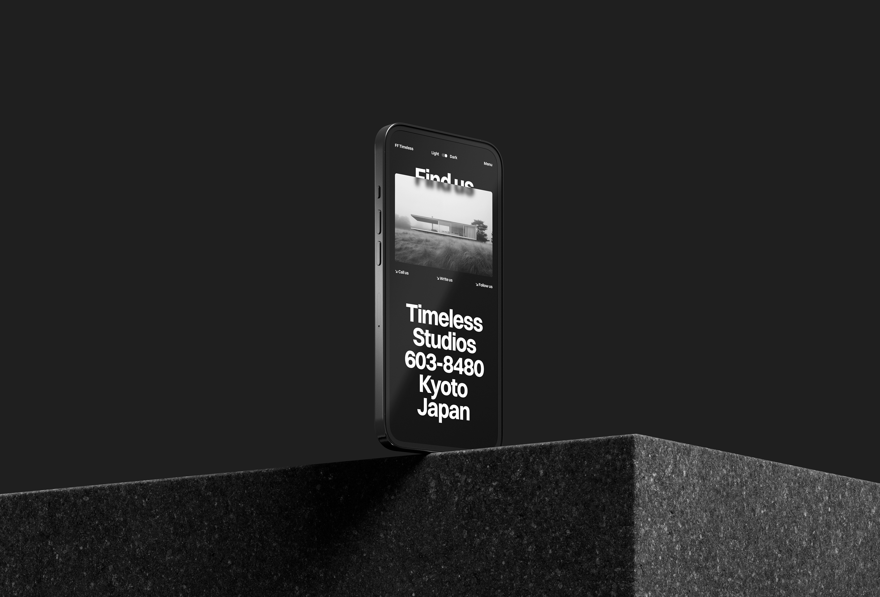 Screenshot 4 for FF Timeless, a Framer Marketplace template by Favorit × Frame.