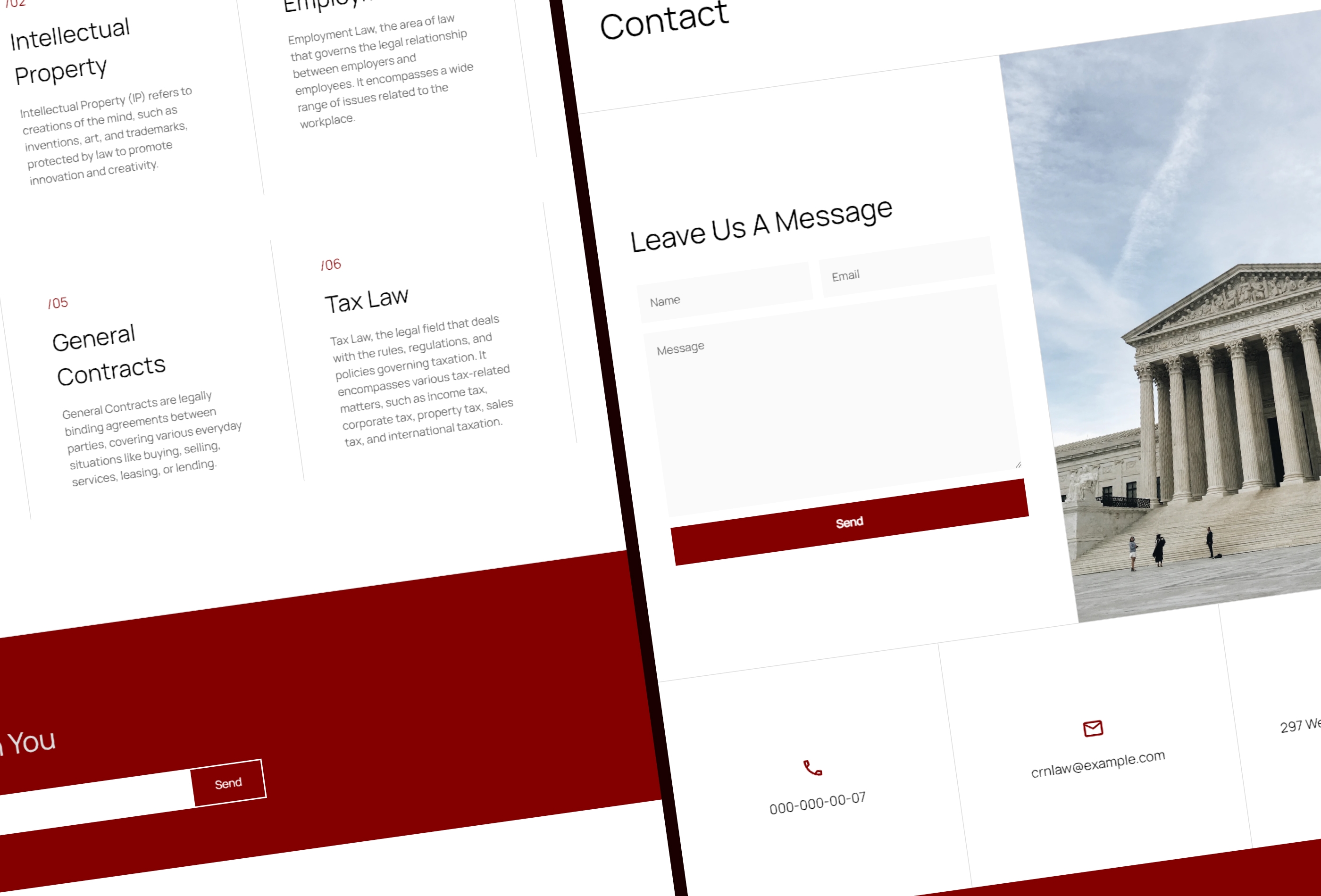 Screenshot 3 for CRN, a Framer Marketplace template by Kağan Kurşun.