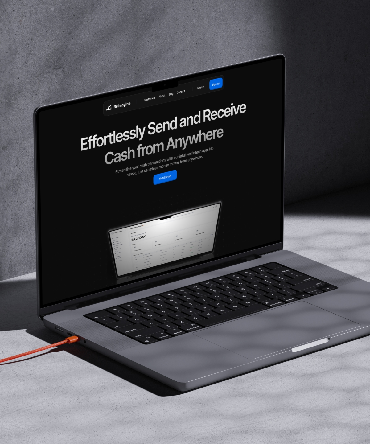 Thumbnail 1 for Reimagine, a Framer Marketplace template by Ozenua Oluwatobi.